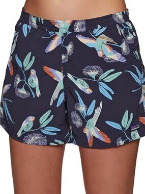 Patagonia Women PANN
Parrots Navy 5" Nylon
Drawstring Baggies Short small